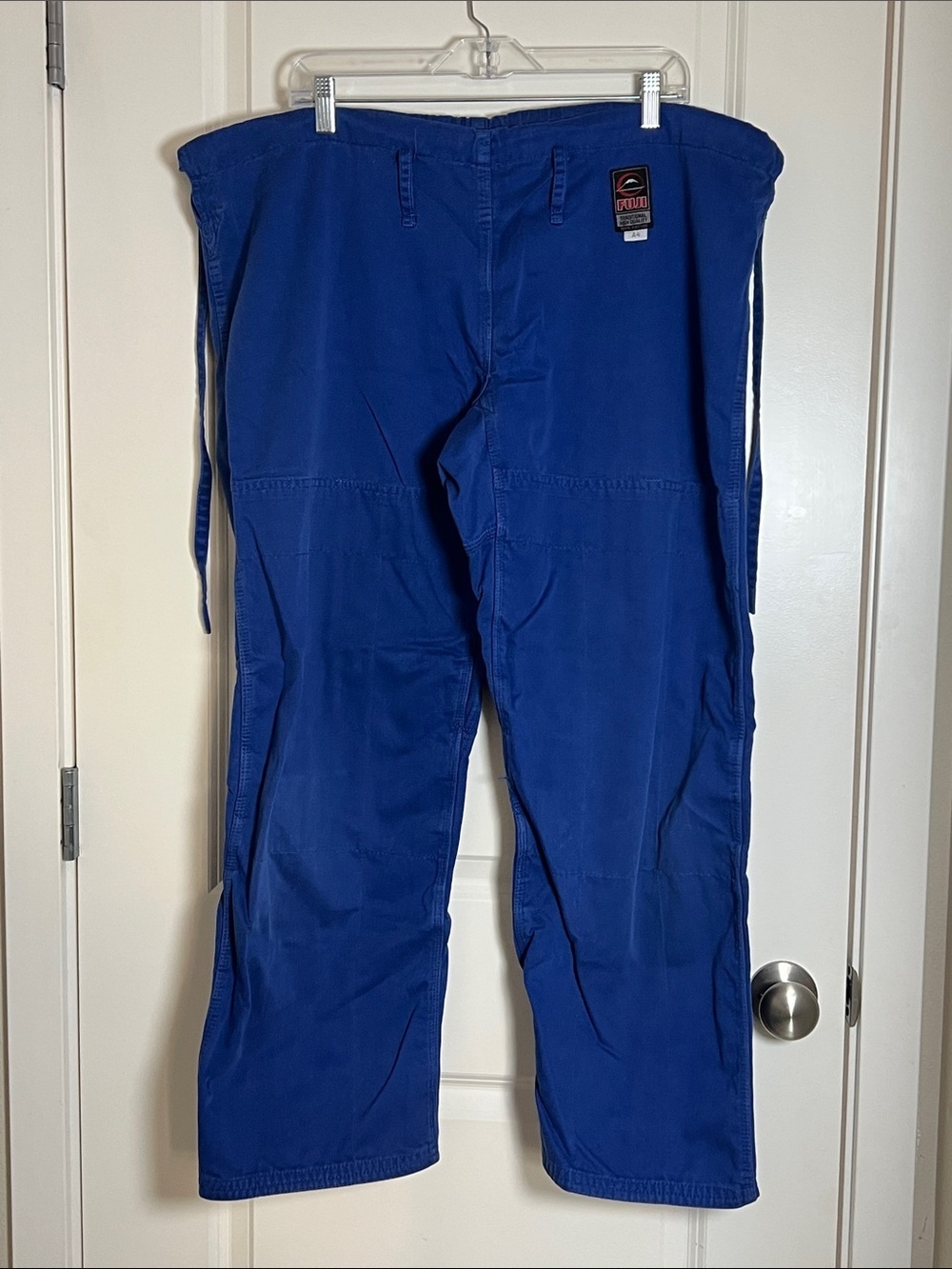 FUJI Jiu-Jitsu Pants A4 / XL Royal Blue with drawstring